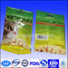 stand up pet food bag