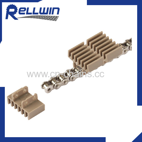 Conveyor chains Plastic slat top raised rib chains 845 series