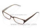 Clear Plastic Square Eyeglass Frames For Small Faces , Lightweight New Style