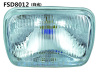 7'' SQUARE HALOGEN SEALED BEAM