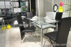 Modern stylish double table