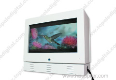 21.5inch 1,000nits dual-screens with water-proof case lcd digital display for gas station