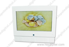 21.5inch 1,000nits dual-screens with water-proof case lcd digital display for gas station