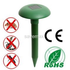 Garden solar mole repeller