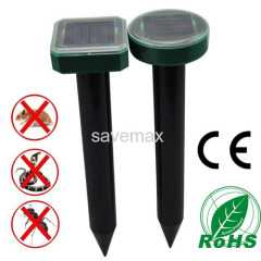 waterproof IP65 solar mole repeller