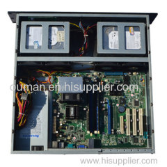 2u rackmount server case with lcd