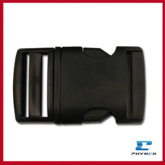 Plastic side release buckle