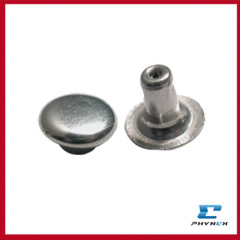 metal single face rivet for shoes and bags