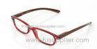 Red / Blue Optical Frames For Women , Rectangle Spectacles Frames For Girls Stylish