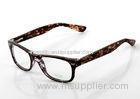 Super Light Plastic Eyeglass Frames For Girls , Large Round Retro Style