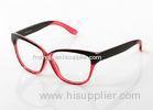 Large Round Plastic Eyeglass Frames For Women , Optical Frames For Glasses