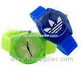 PVC Strap Girls Analog Display Gift Watch , Wellbeing Plastic Watch