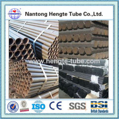 straight welded steel tube