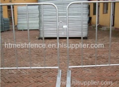 Portable Galvanized Steel Crowd Control Barriers anping direct factory