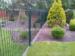 galvanized and PVC coated Protecta Mesh Security Fencing