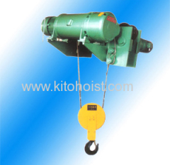 16.Double Hook Wirerope Hoist