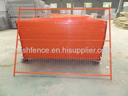 7.5 feet(L) x 6 feet(H) Canada temporary fence Anping factory
