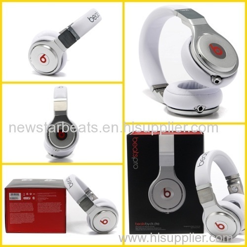 2014 white beats pro headphone by dr dre