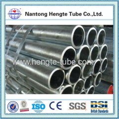 precision galvanized seamless steel tube