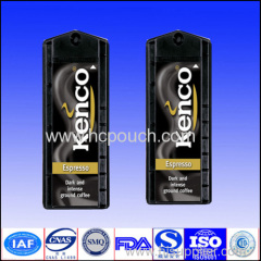 aluminum foil coffee pouch with valve