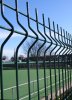 RAL 6005 green powder coated europe style fence panel