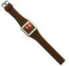 Children Silicone LED Electronic Watch Metal Back Case Wristwatch