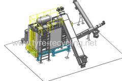 tyre desulfurization plasticator machine