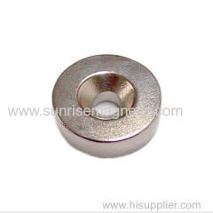 Disc Shape Magnet with Countersunk Magnet