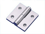 Hinge, slide and door construction hardware