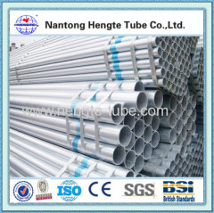 ASTM A53 Hot dip galvanized steel tube