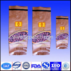 coffee packaging package bag with valve