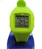 Children Digit LCD Silicone Wristband Watches With Stopwatch