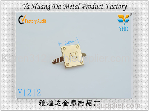 2014 hot sale high quality metal label