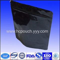 aluminum foil stand up bag with zipper