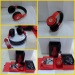 red&black/red&white monster beats pro headphone by dr dre