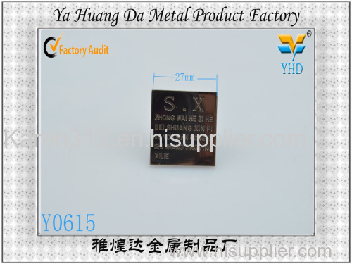 2014 hot sale alloy decorative fashion pin label