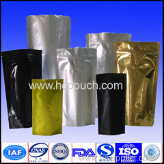 stand up coffee food bag with valve