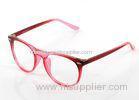 Pink Round Polycarbonate Eyeglass Frames