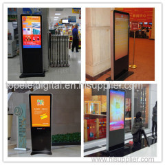 42 inch floor standing lcd advertising player digital signage