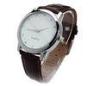 Waterproof Unisex Leather Band Quartz Watch Analog Digital Watch