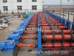 Custom Corrugated Sheet Roll Forming Machine with 800mm Line Elevation for Highway Tunnels