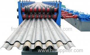 Custom Adjustable Slitting Speed Corrugated Sheet Roll Forming Machine for Highway Tunnels