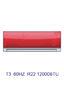 Red Indoor Wall Mounted 220V Split Air Conditioner with T3 Compressor