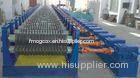 Metal Corrugated Steel Machine / Drain Pipe Making Machine With Double-cones Uncoiler