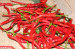 Fresh sweet chilli paprica red green