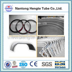 Pull bend processing tube shape
