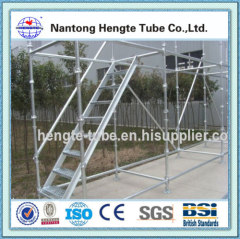 Galvanized Kwik stage scaffolding system