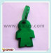 3D body shaped plastic lu ggage tags bag tags