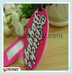 embossed lug gage traving ID tags