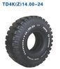 OTR / RTG Reach Stacker Tyres For Port Machinery , 32mm Tread Depth